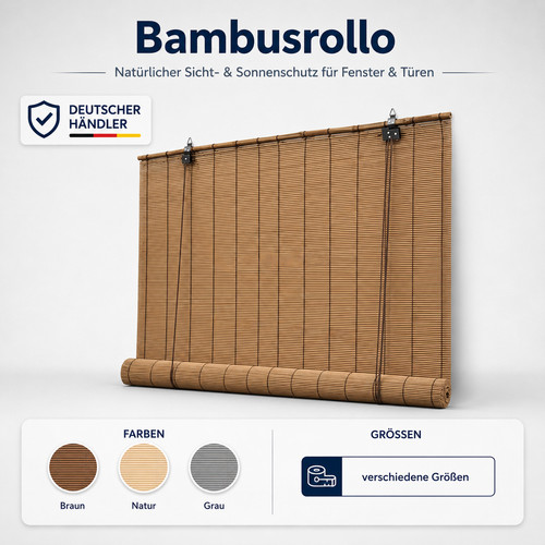 Bambusrollo fensterrollo rollo - bambusrollo,