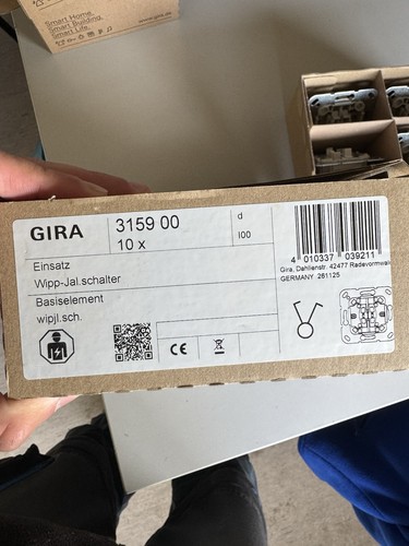 3x10stück gira 315900 - 3x10stück,