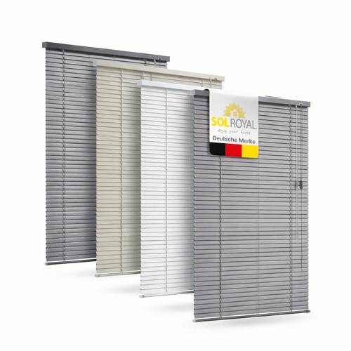 Alu jalousie klemmfix 25mm - alu,