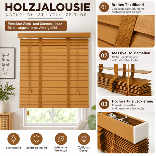 Holzjalousie für - holzjalousie,